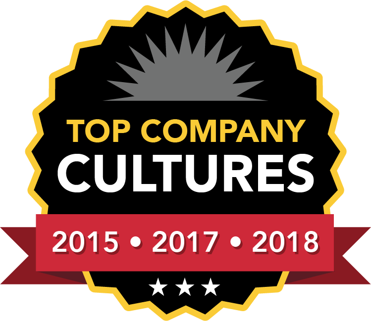 beplay中心appFlexJobs在2015年，2017年和2018年获得了企业家杂志的顶级文化奖